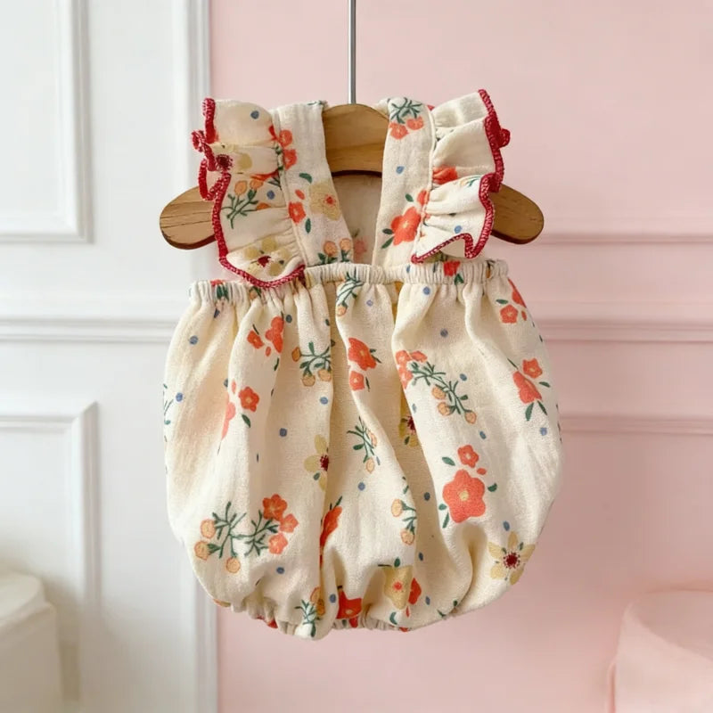 Sweet Dog Princess Dress Fashion Dog Sling Clothes Summer Cotton Puppy Skirt Cute Print Cat Dress Pet Vest Bichon Poodle Costume