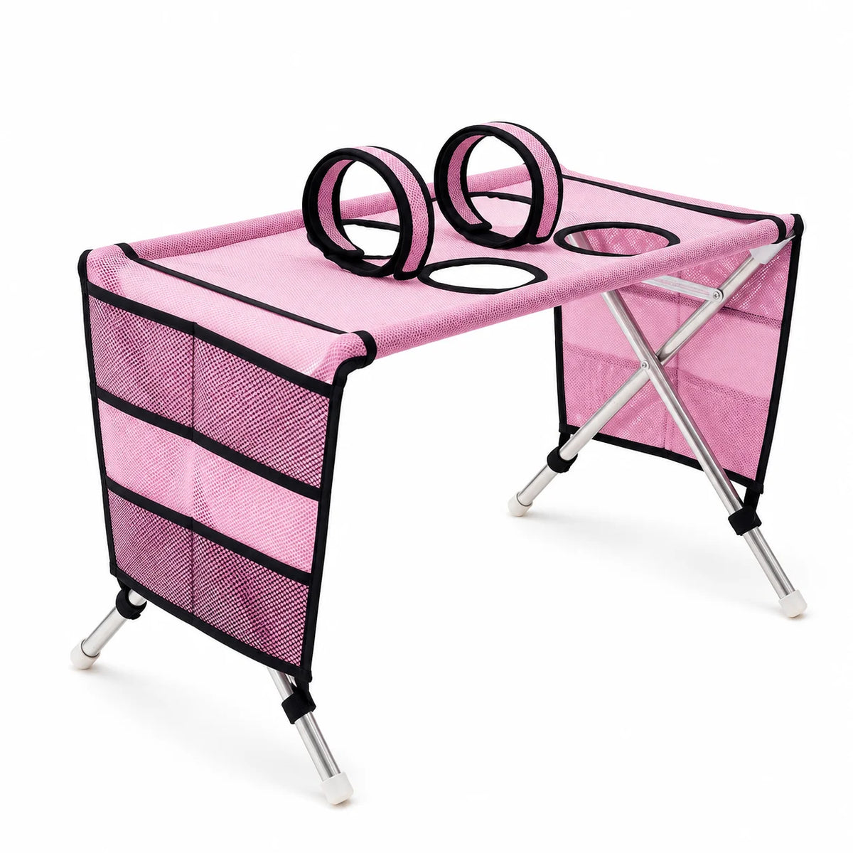 Pet Grooming Table for Small Dogs Cats, Portable Restraint Stand for Bathing Nail Trimming Hair Cutting Blow Drying