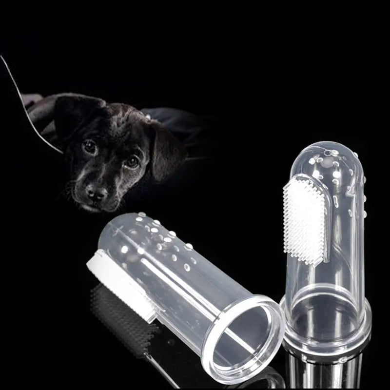 5pcs Soft Finger Pet Toothbrush