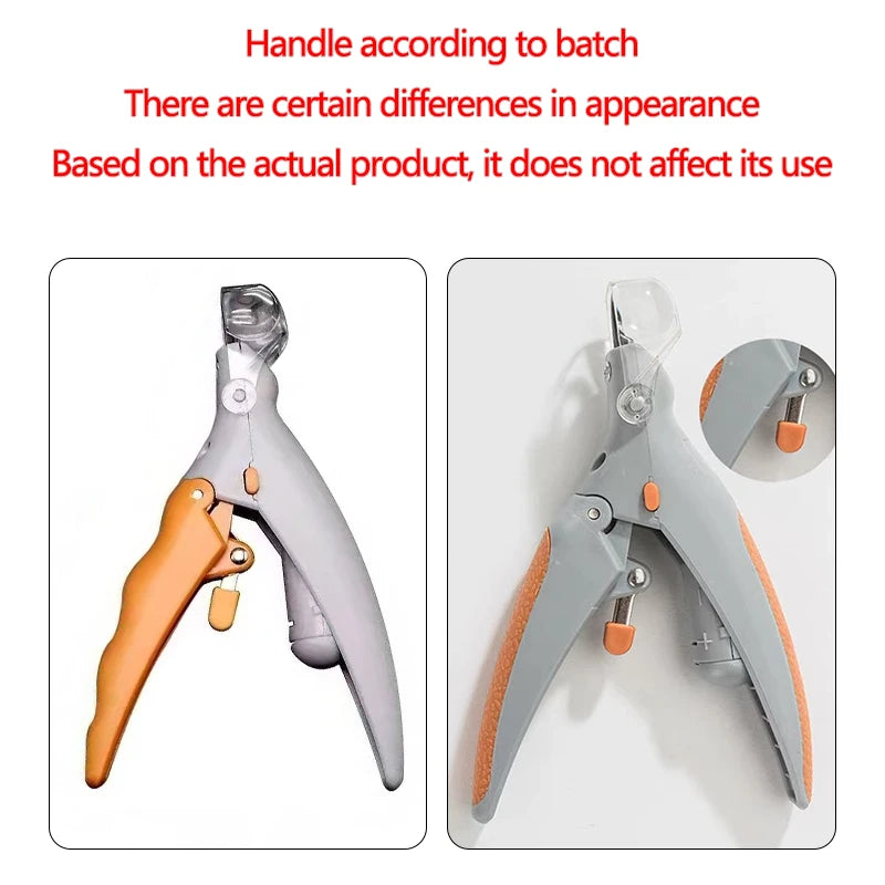 LED Light Dual-Sided Pet Nail Clippers