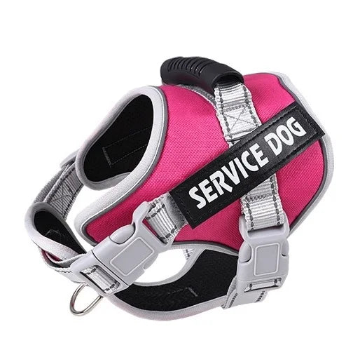 Dog Leash Dog Chest and Back Night Reflective Pet Leash Breathable Explosion-Proof Anti-Breakout Cat Collar