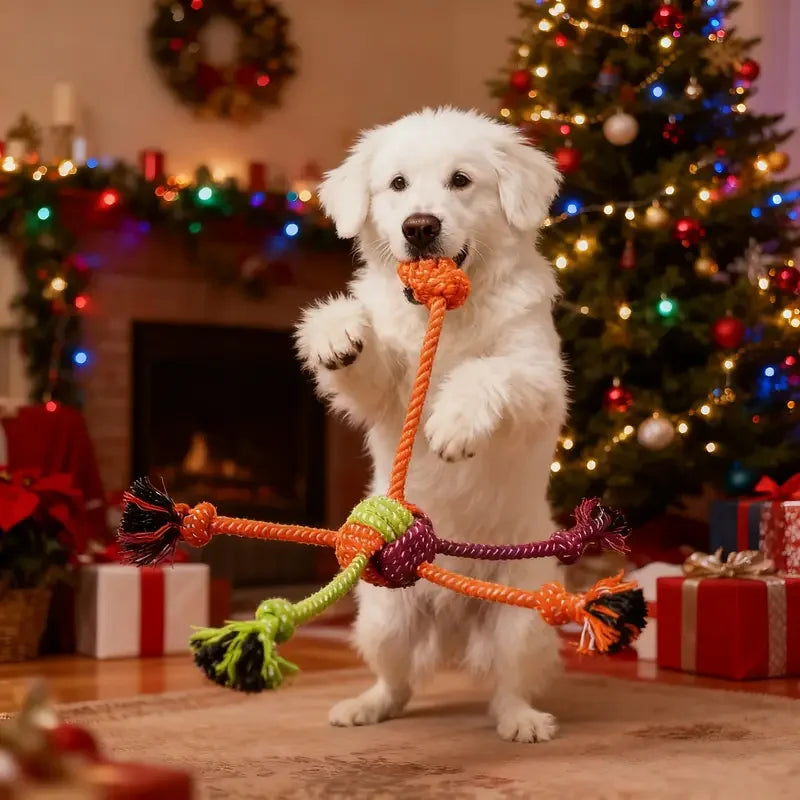Rope Toy Teeth Cleaning