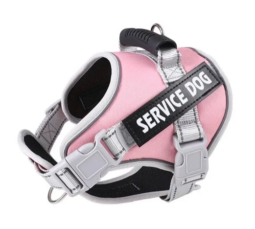Dog Leash Dog Chest and Back Night Reflective Pet Leash Breathable Explosion-Proof Anti-Breakout Cat Collar