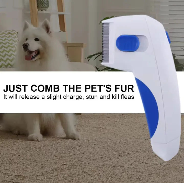 ==2027Pet Flea Cleaner, Electric Lice Cleaner, Pet Cleaning Supplies, Suitable for Dogs and Cats, As Well As Hairless Pets