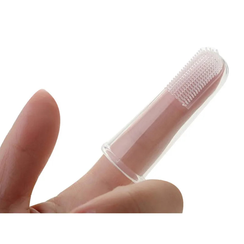 5pcs Soft Finger Pet Toothbrush