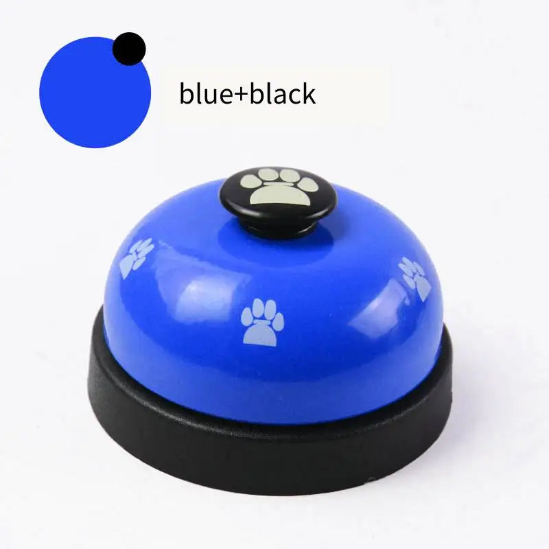 Pet Toys Bell for Dogs Cat Training Interactive Toy Called Dinner Small Bells Footprint Ring Trainer Feeding Reminder For Teddy