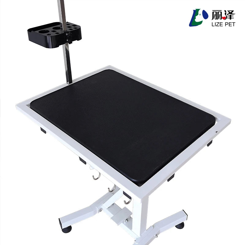 LZ Pet Hot Sale Small Pneumatic Lifting Pet Grooming Table for Pet Cats Small Dog Beauty Table
