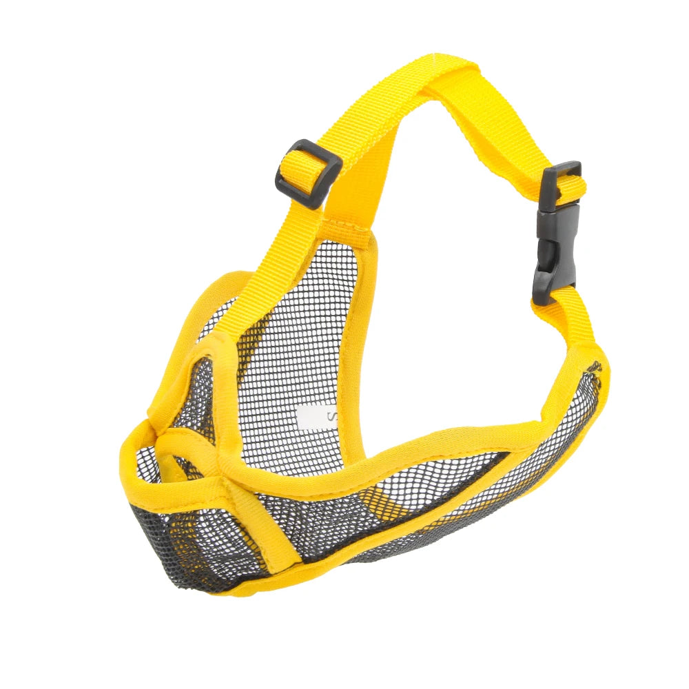 Dog Muzzle for Short-snouted Dogs Preventing Barking French Bulldogs Breathable Muzzle Prevent Accidental Ingestion Pet Products