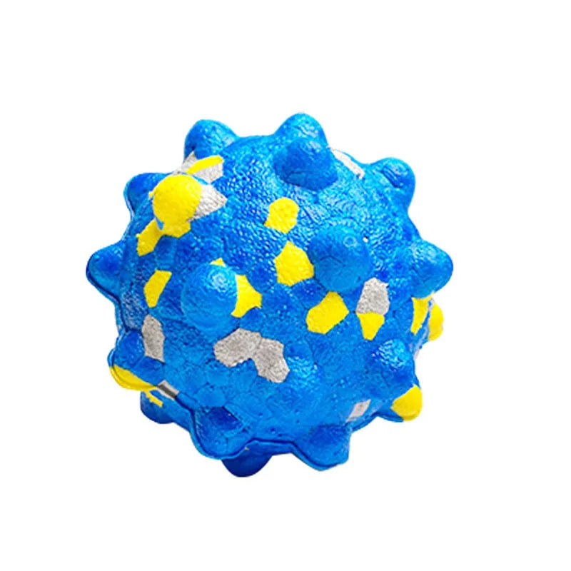 Pet High Elasticity Toy Ball ETPU Material Bite Resistant Dog Interactive Grinding Ball Fun Teeth Cleaning