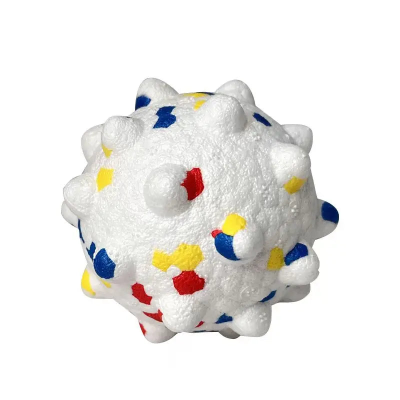 Pet High Elasticity Toy Ball ETPU Material Bite Resistant Dog Interactive Grinding Ball Fun Teeth Cleaning