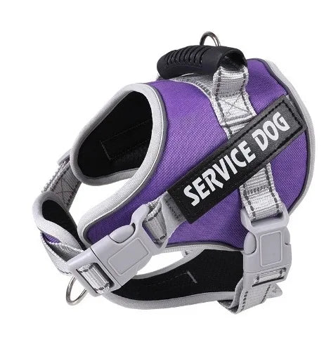 Dog Leash Dog Chest and Back Night Reflective Pet Leash Breathable Explosion-Proof Anti-Breakout Cat Collar