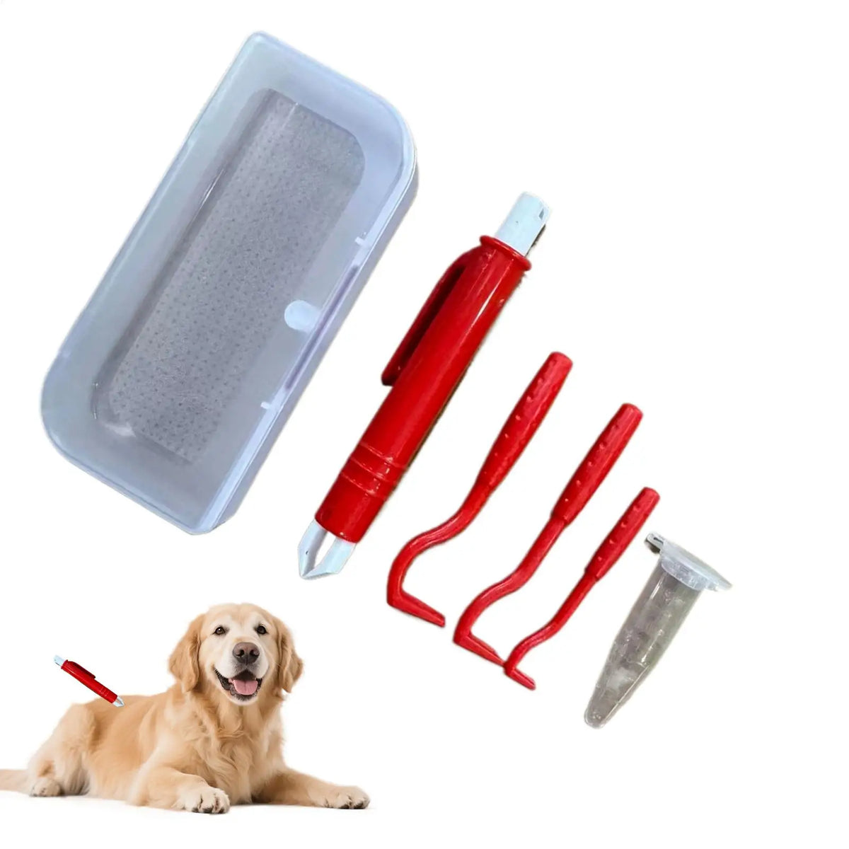 Tick Removing Tweezers Tongs Hooks Set Pet Tick Remover Tool Set Easy Using Tick Removal Supplies For Cats Dogs Pets Horses