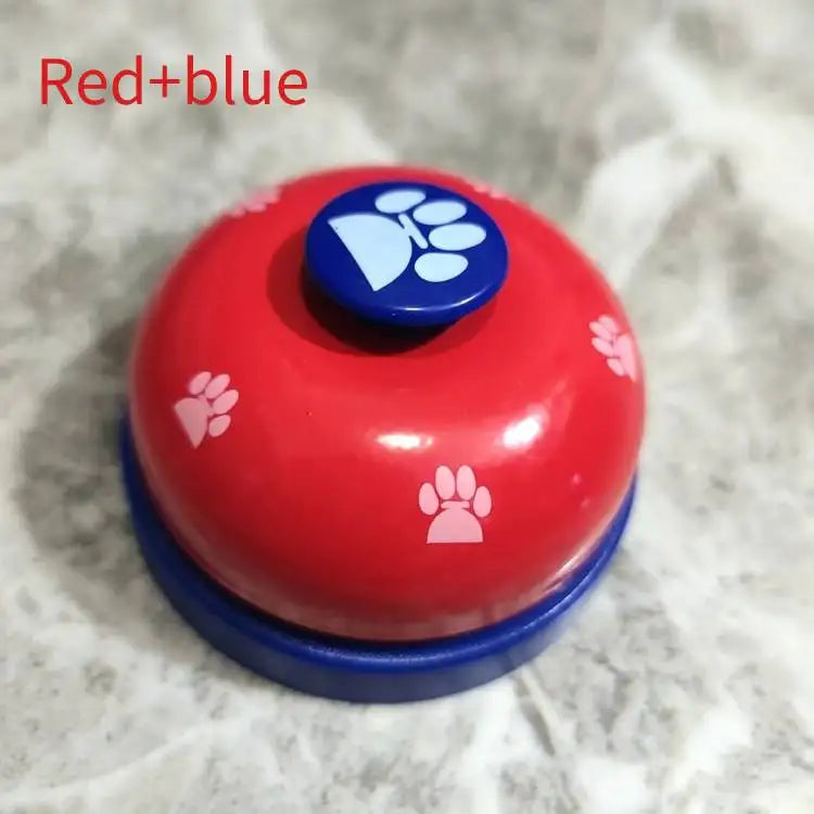 Pet Toys Bell for Dogs Cat Training Interactive Toy Called Dinner Small Bells Footprint Ring Trainer Feeding Reminder For Teddy