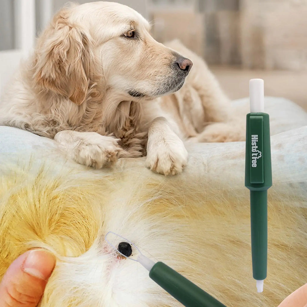 Pet Tick Remover Tool Durable Family Pet Flea Control Waterproof Portable Rustproof Tick Removal Pen For Cat Dog
