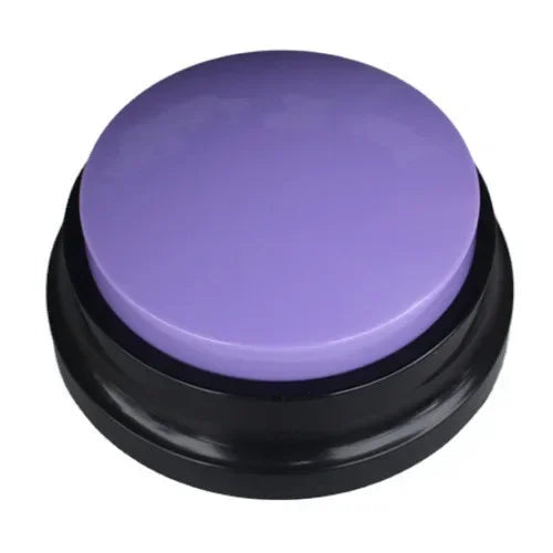 Pet Sound Box Recordable Talking Button Cat Voice Recorder Toy for Communication Training Tool Squeeze Box Dog Toys