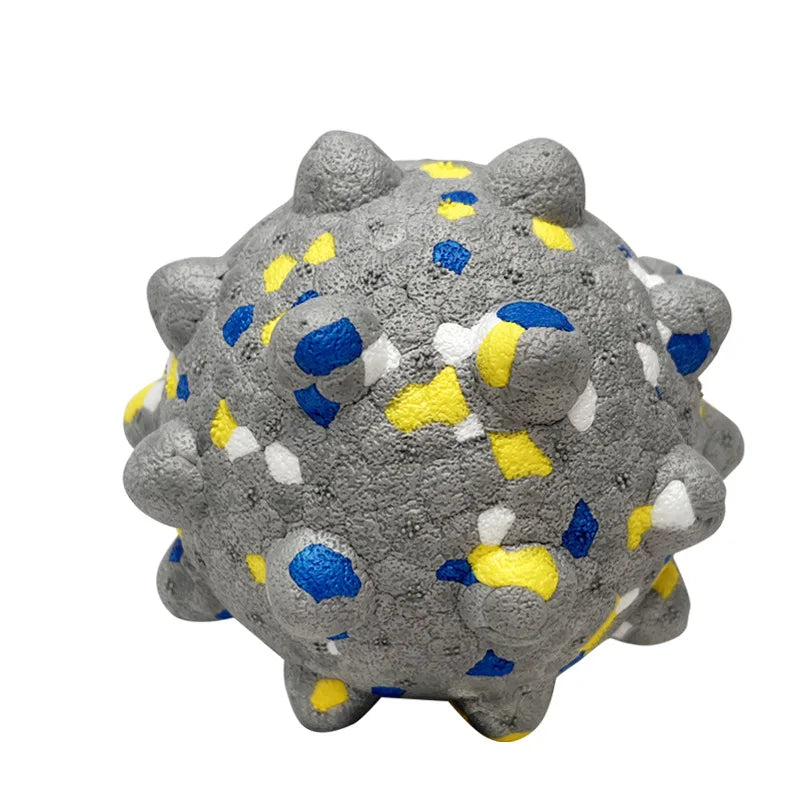 Pet High Elasticity Toy Ball ETPU Material Bite Resistant Dog Interactive Grinding Ball Fun Teeth Cleaning