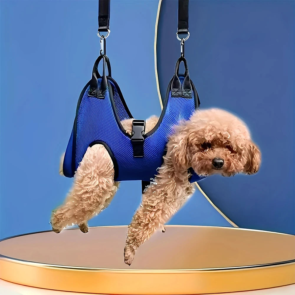 Dog Grooming Hammock Cat Dog Nail Clipper Fixer Teddy Hook Type Feeding Anti-scratch Artifact Restraint Bag Pet Accessories