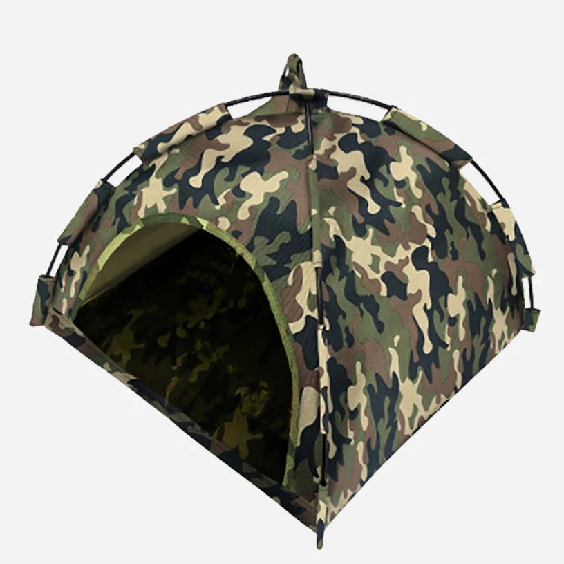 Pet Tent for Puppies and Kittens, Indoor Outdoor Camping, Picnic, Grass Outing, Cozy Cabin, Lightweight Portable