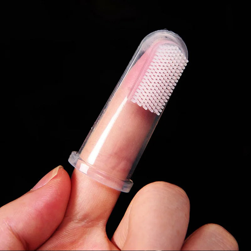 5pcs Soft Finger Pet Toothbrush