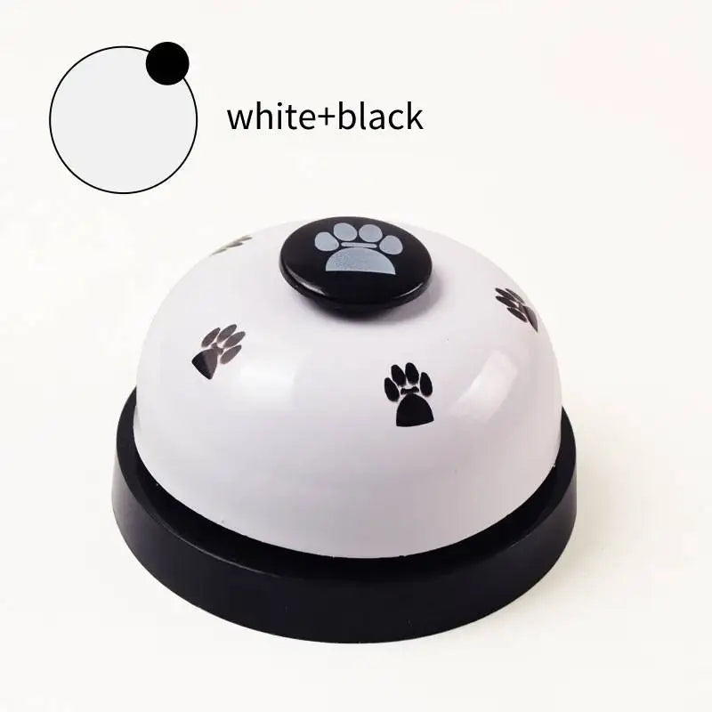 Pet Toys Bell for Dogs Cat Training Interactive Toy Called Dinner Small Bells Footprint Ring Trainer Feeding Reminder For Teddy
