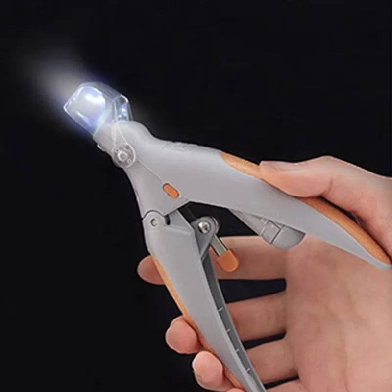 LED Light Dual-Sided Pet Nail Clippers