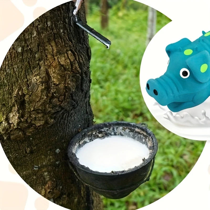 Pet Dog Toy Latex Sound Strange Bark Pig Grinding Teeth Wear Resistant Bite Latex Suitable for Large and Medium-Sized Dogs