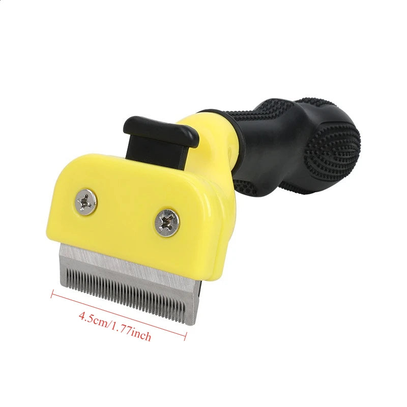 Furmines Pet Hair Remover for Puppy Dog Hairs Brush Cat Grooming Comb Fur Removal Clipper Tools Animal Pets Supplies