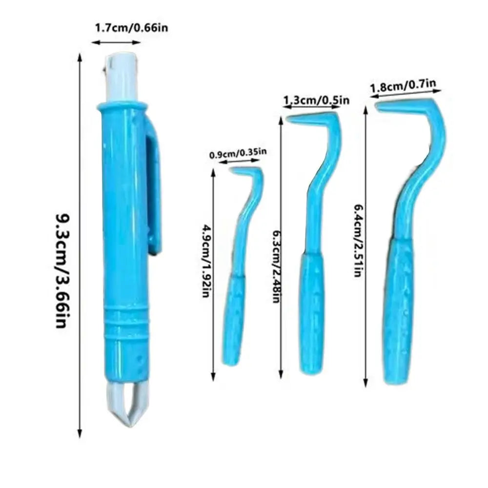 Tick Removing Tweezers Tongs Hooks Set Pet Tick Remover Tool Set Easy Using Tick Removal Supplies For Cats Dogs Pets Horses