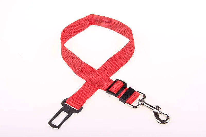 Pet Dog Car Adjustable Safety Belt Harness Safe Lever Traction Collar Car Magic Clip Seat Belt Pet Supplie Auto Accessories