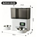 Intelligent Automatic Cat Feeder with Built-in Water Dispenser Integrated Pet Feeding Station Button-WiFi-Video Timed and Quanti