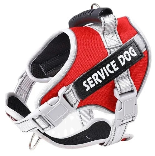 Dog Leash Dog Chest and Back Night Reflective Pet Leash Breathable Explosion-Proof Anti-Breakout Cat Collar