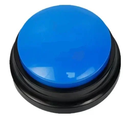 Pet Sound Box Recordable Talking Button Cat Voice Recorder Toy for Communication Training Tool Squeeze Box Dog Toys